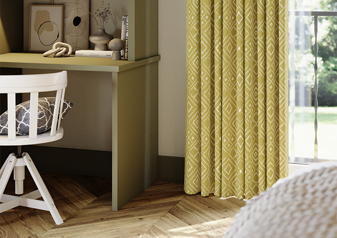Newquay, Mustard - Made to Measure Curtain - Image 5